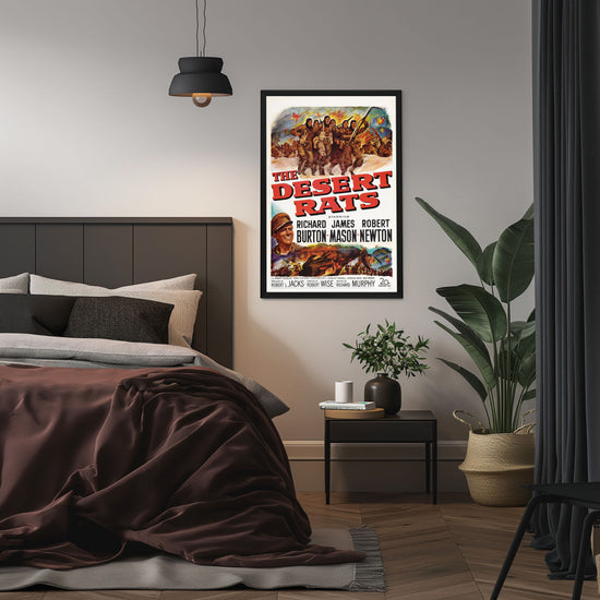 "Desert Rats" (1953) Framed Movie Poster