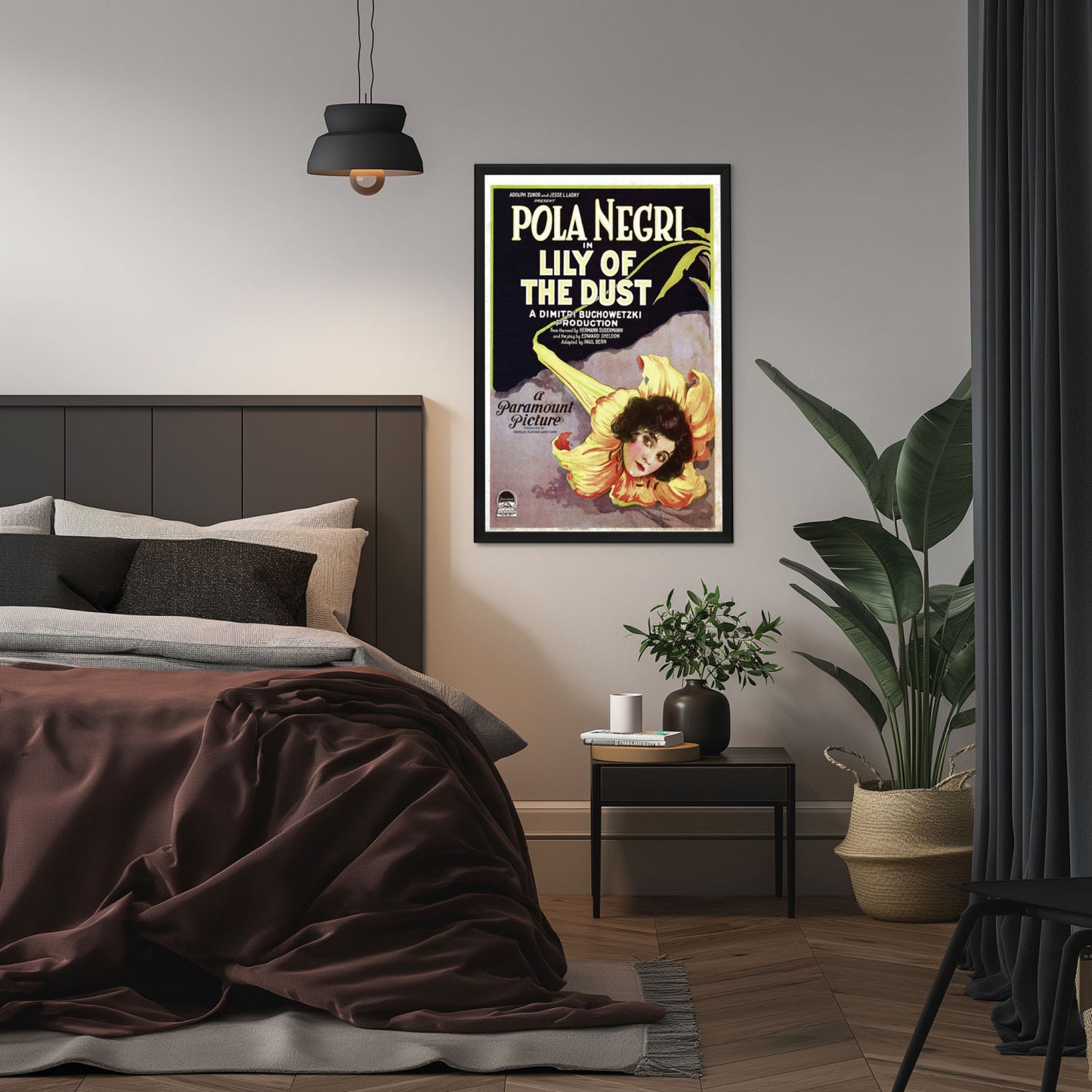 "Lily Of The Dust" (1924) Framed Movie Poster