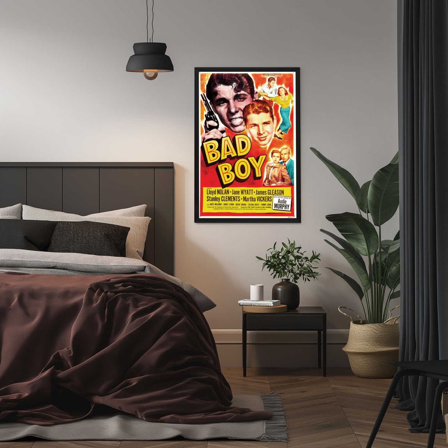 "Bad Boy" (1949) Framed Movie Poster