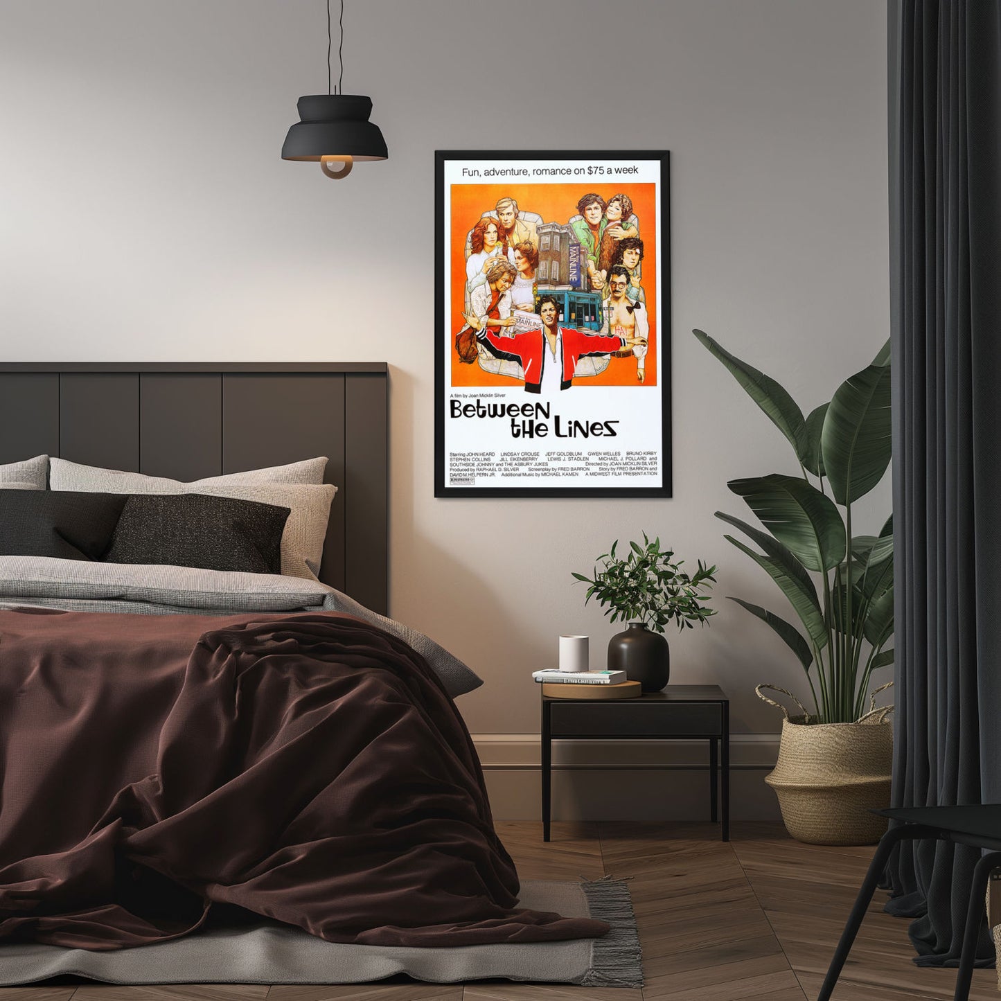 "Between The Lines" (1977) Framed Movie Poster