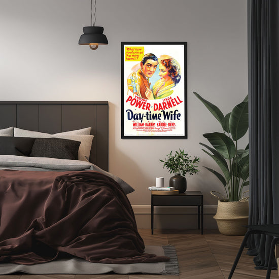 "Day-Time Wife" (1939) Framed Movie Poster