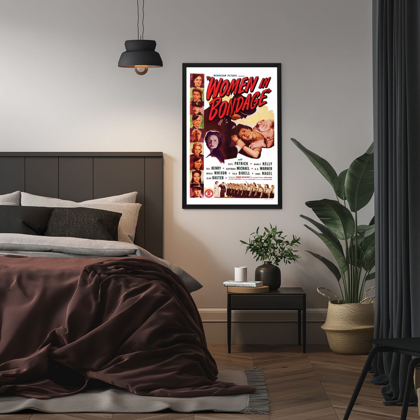 "Women In Bondage" (1943) Framed Movie Poster