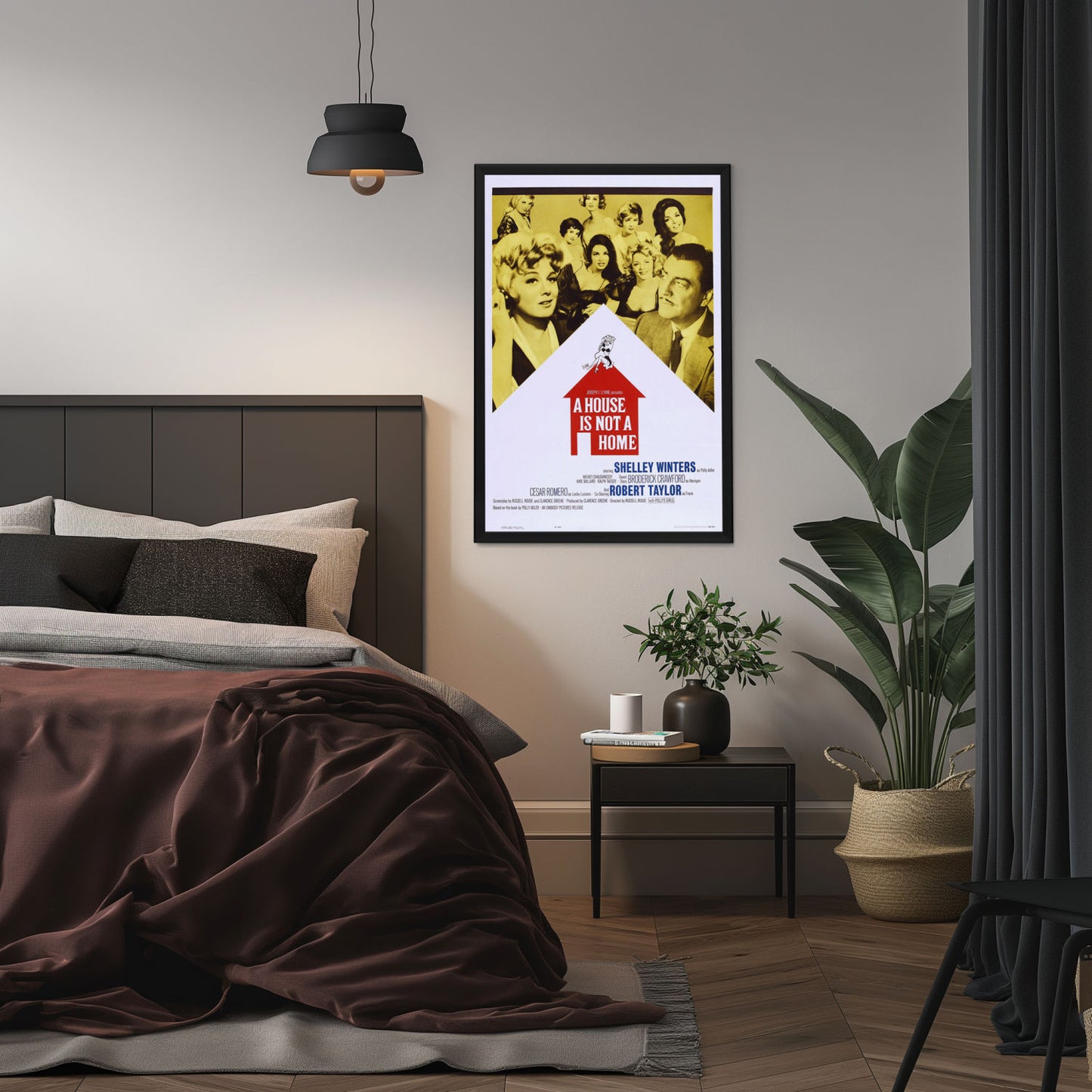 "House Is Not A Home" (1964) Framed Movie Poster