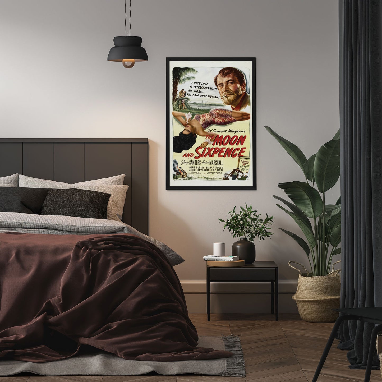 "Moon And Sixpence" (1942) Framed Movie Poster
