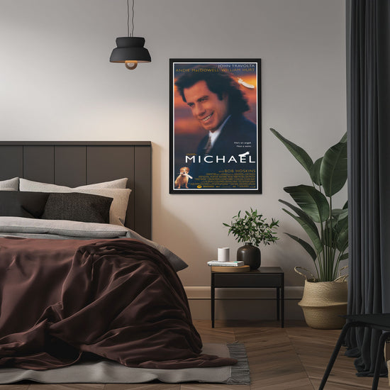 "Michael" (1996) Framed Movie Poster