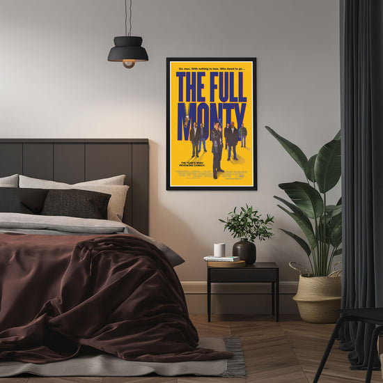 "Full Monty" (1997) Framed Movie Poster