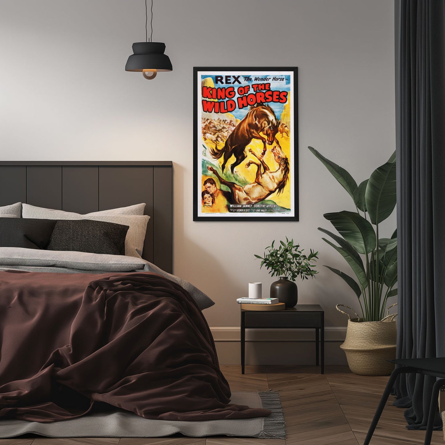 "King Of The Wild Horses" (1933) Framed Movie Poster