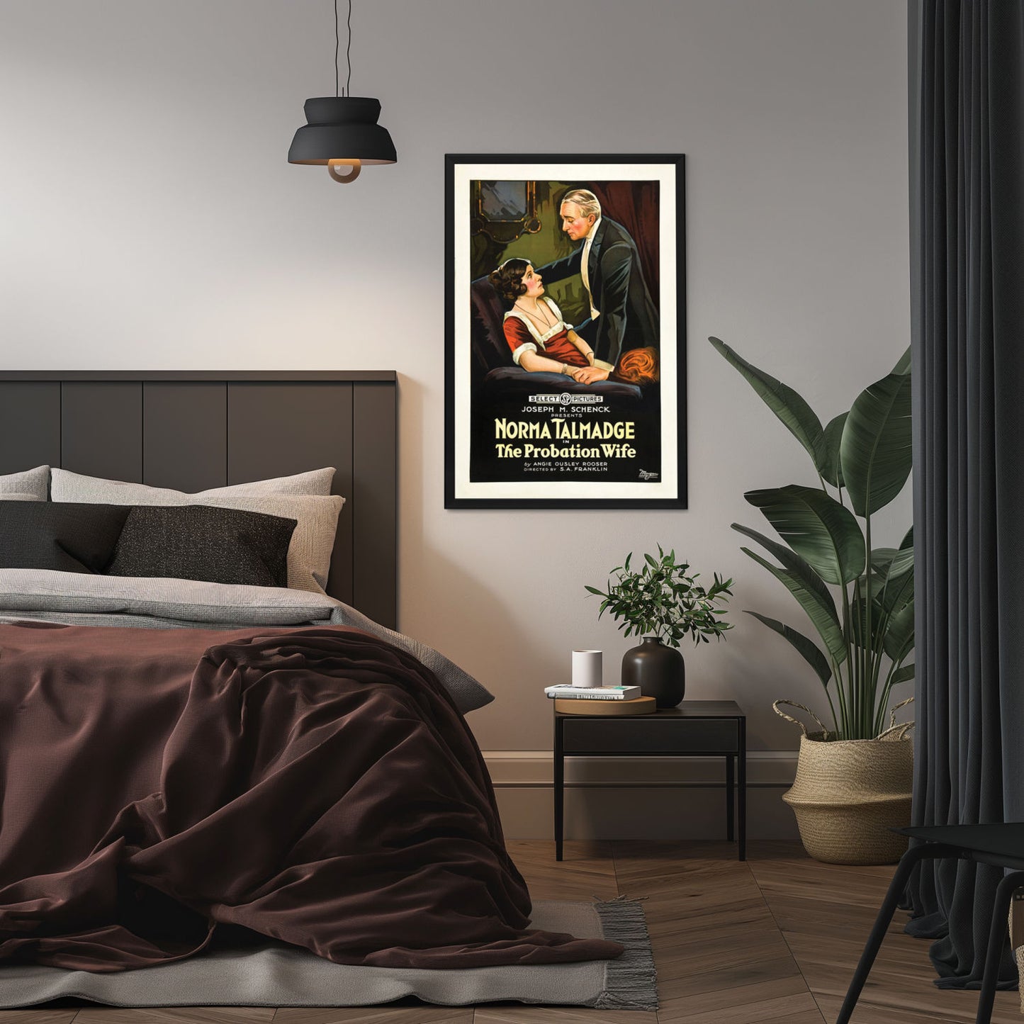 "Probation Wife" (1919) Framed Movie Poster