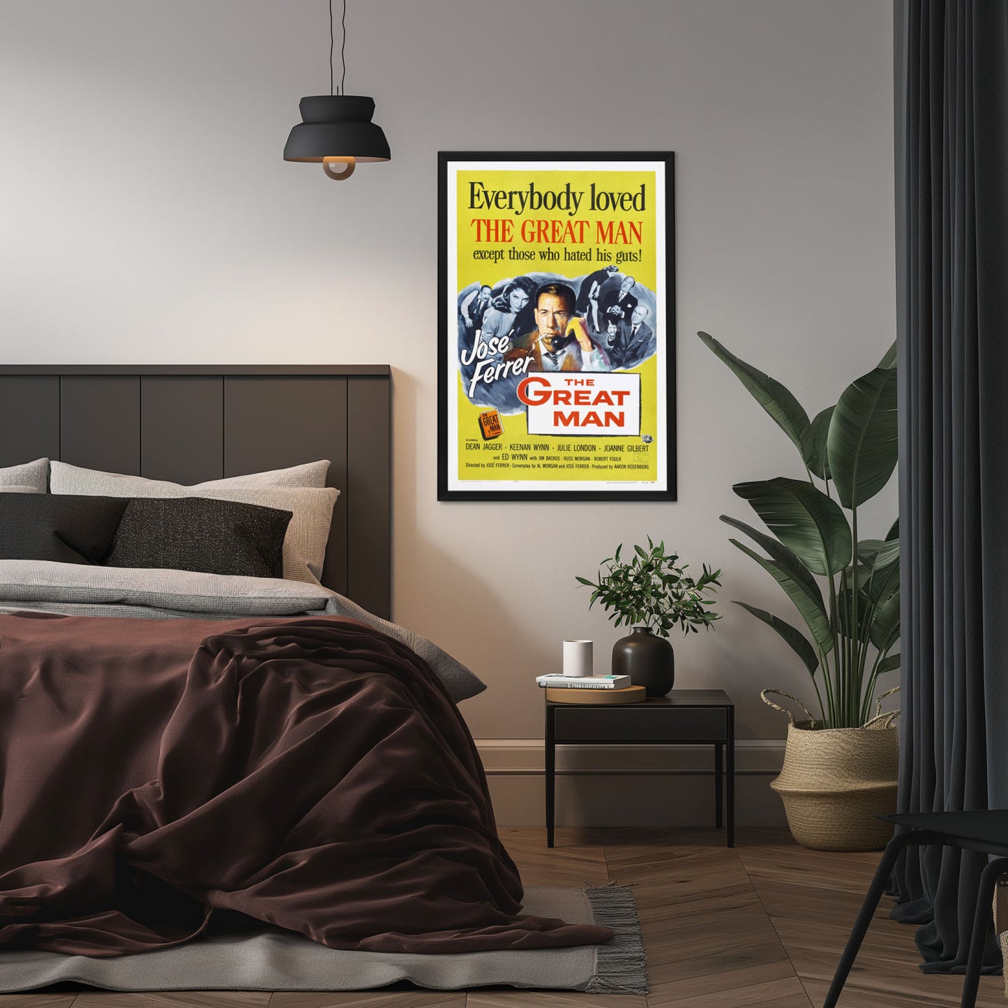 "Great Man" (1956) Framed Movie Poster