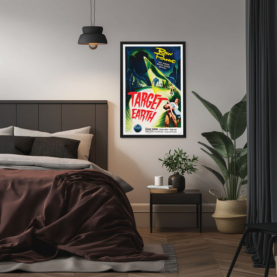 "Target Earth" (1954) Framed Movie Poster