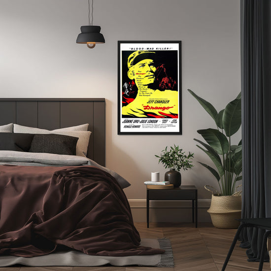 "Drango" (1957) Framed Movie Poster