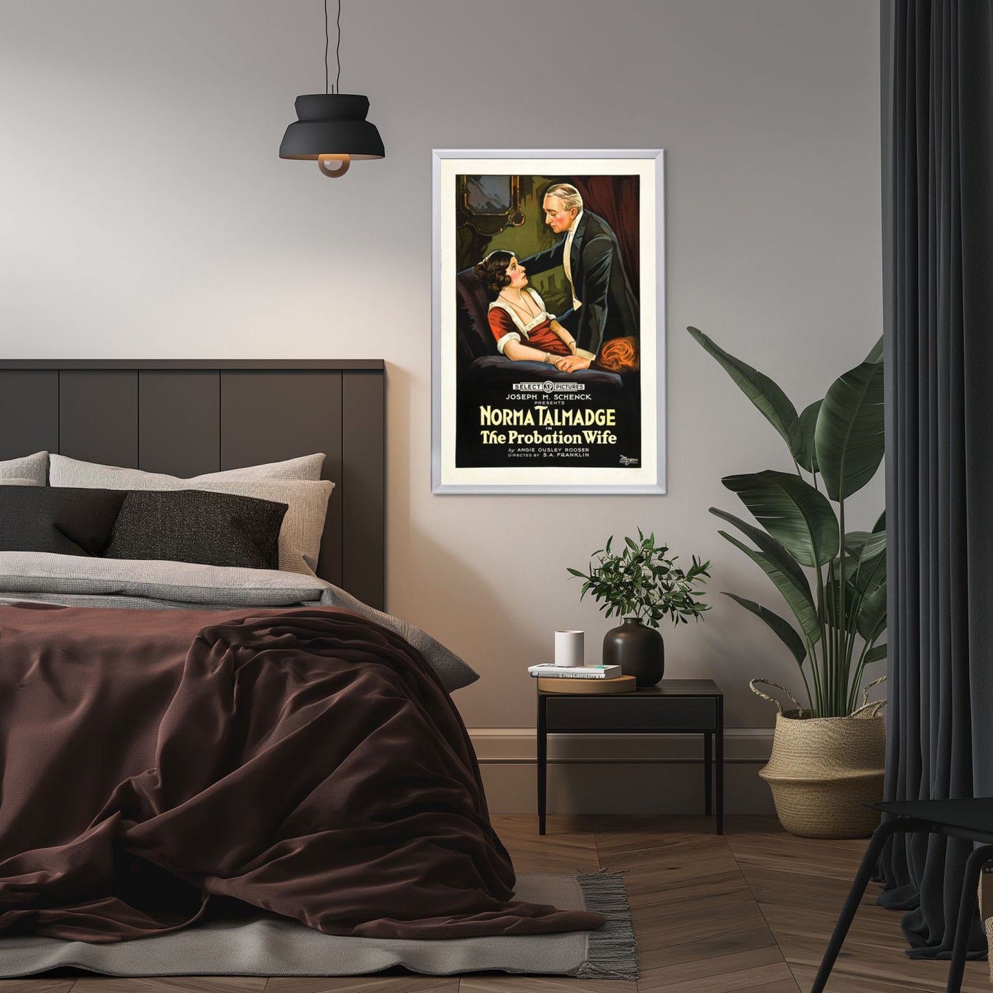 "Probation Wife" (1919) Framed Movie Poster