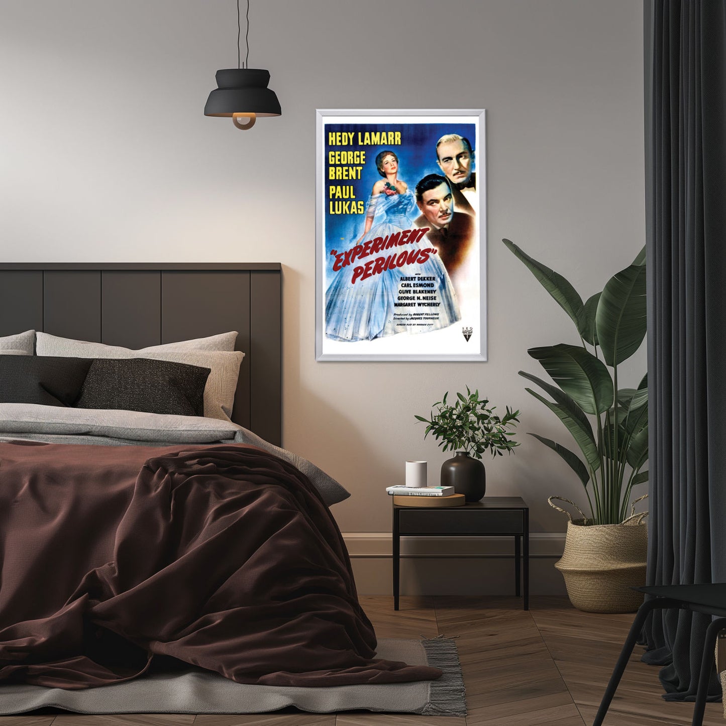"Experiment Perilous" (1944) Framed Movie Poster