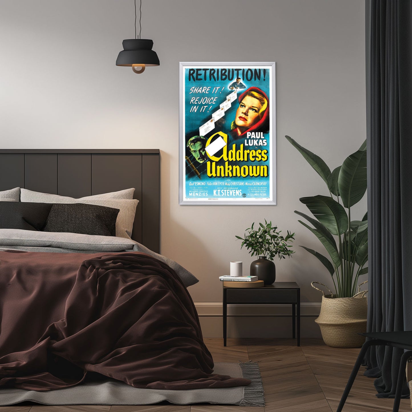 "Address Unknown" (1944) Framed Movie Poster