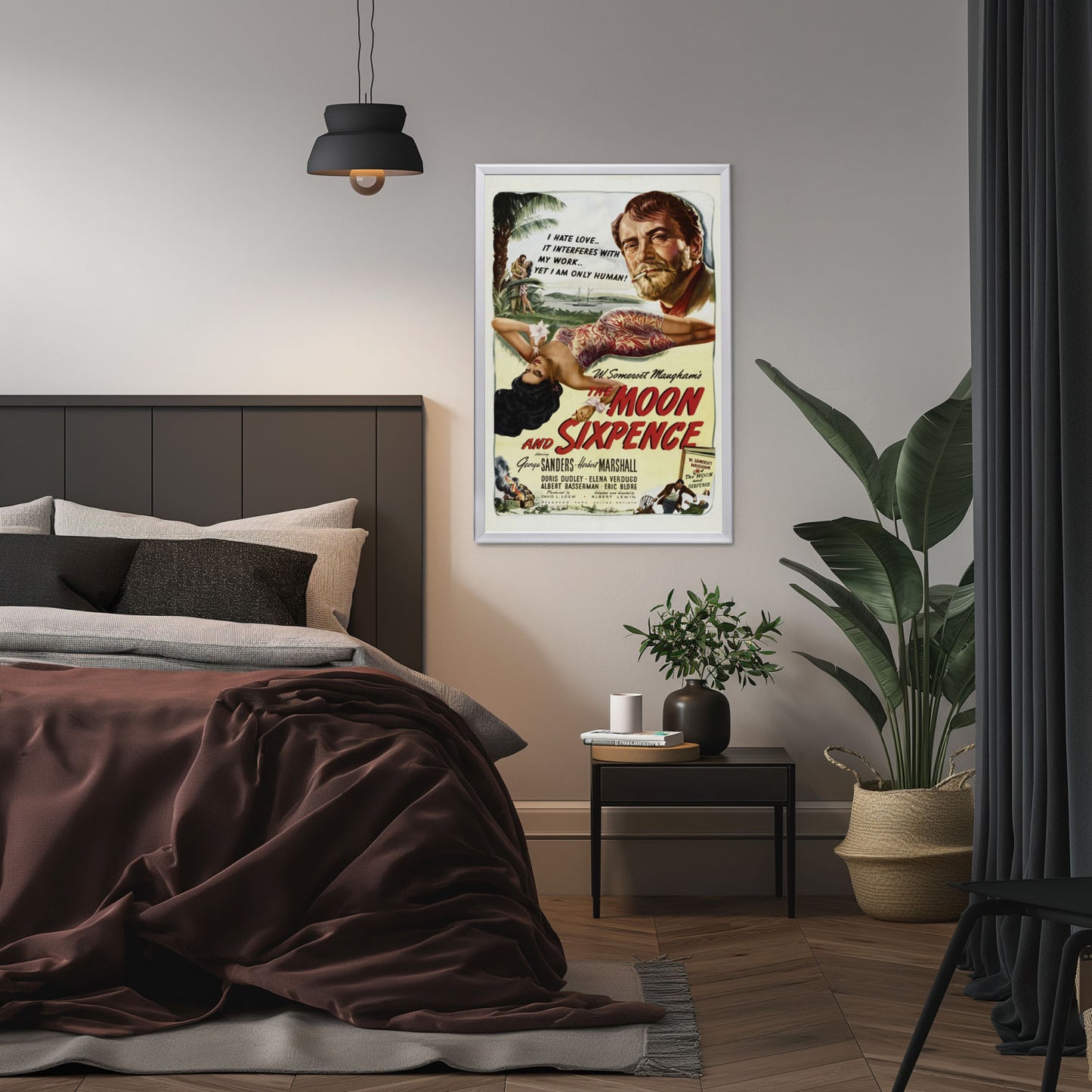 "Moon And Sixpence" (1942) Framed Movie Poster
