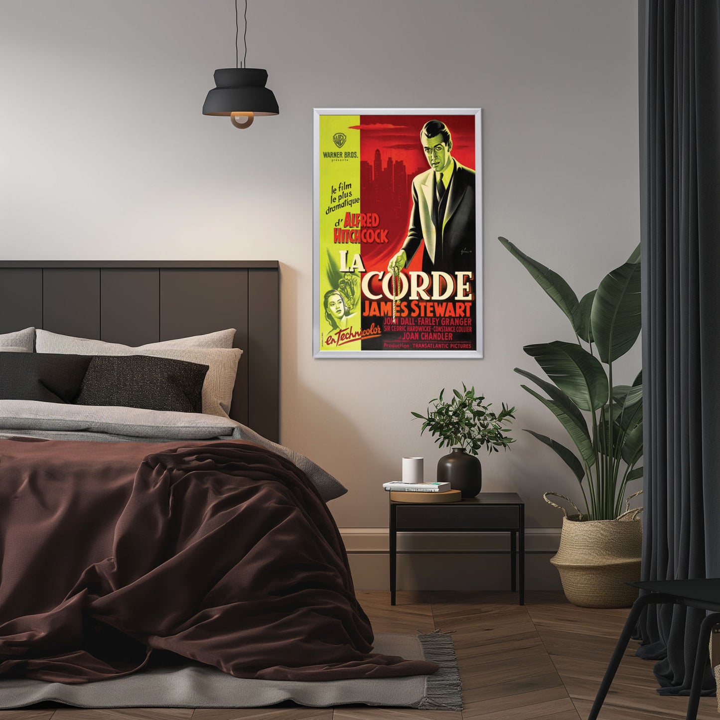 "Rope (French)" (1948) Framed Movie Poster