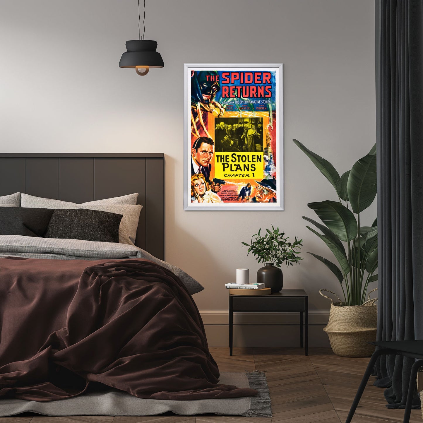 "Spider Returns" (1941) Framed Movie Poster