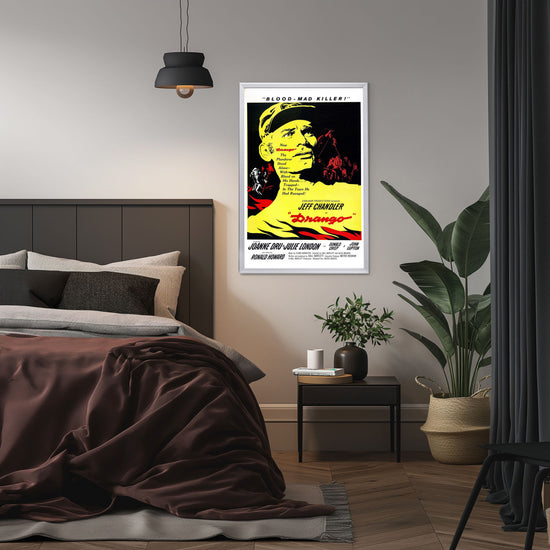 "Drango" (1957) Framed Movie Poster
