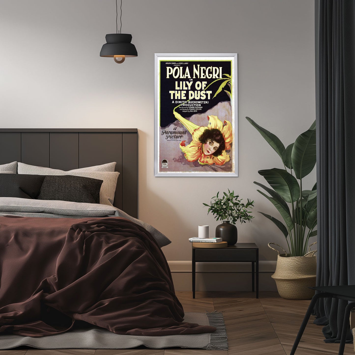 "Lily Of The Dust" (1924) Framed Movie Poster