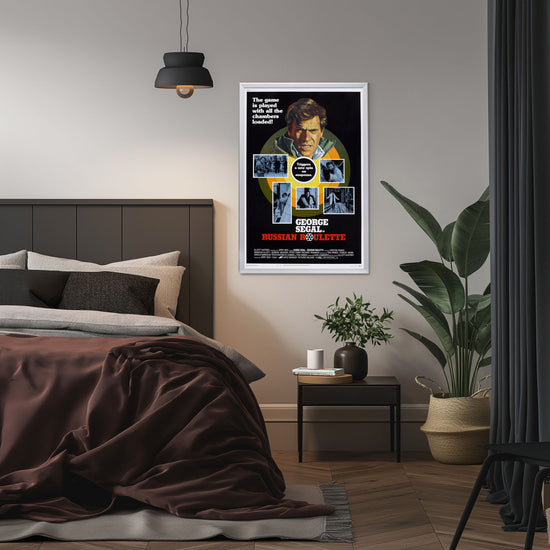 "Russian Roulette" (1975) Framed Movie Poster