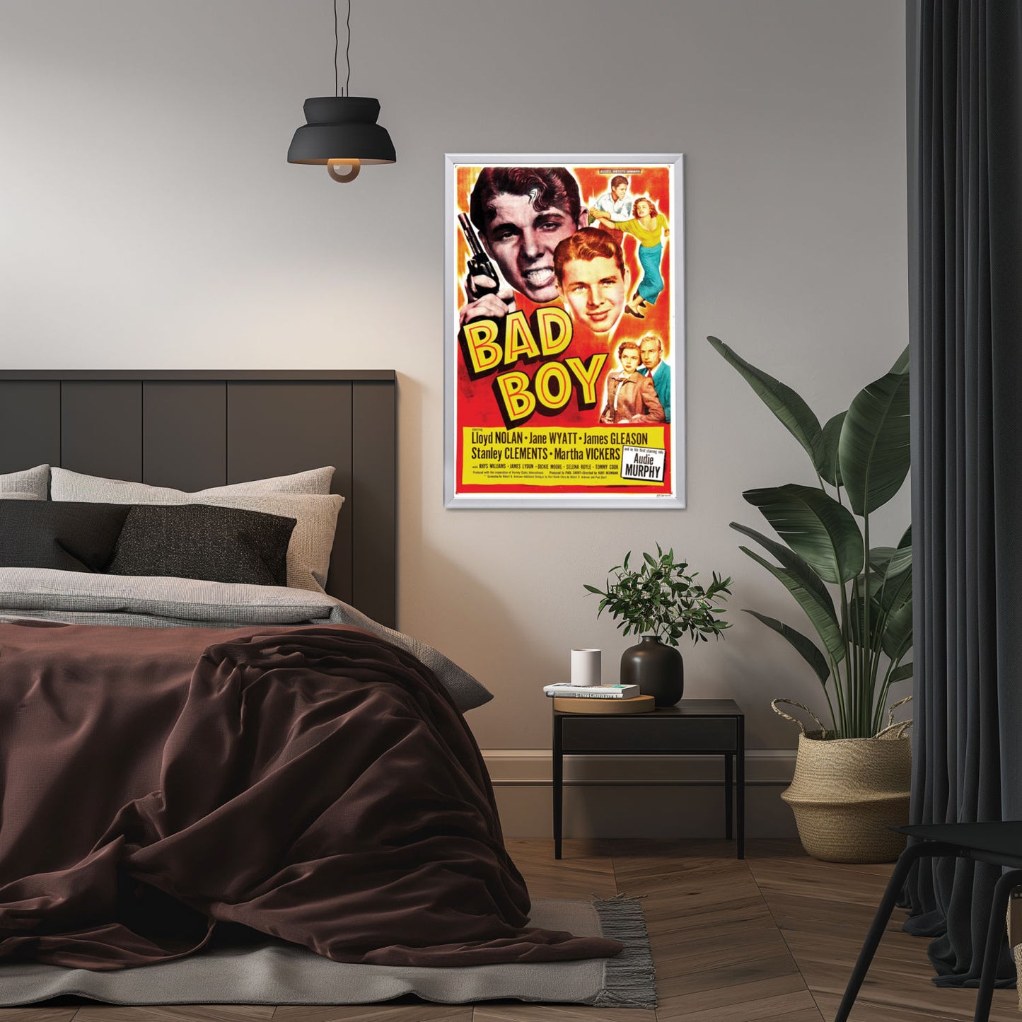 "Bad Boy" (1949) Framed Movie Poster