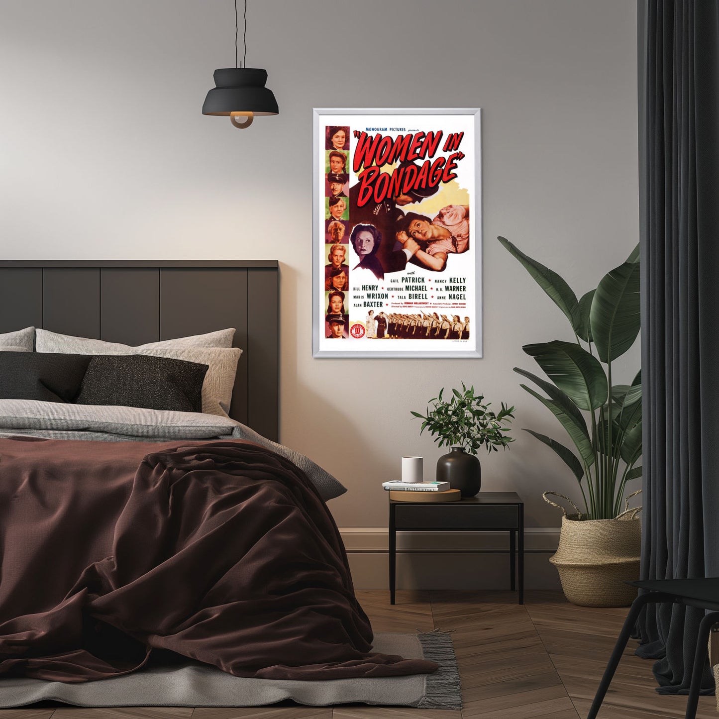 "Women In Bondage" (1943) Framed Movie Poster