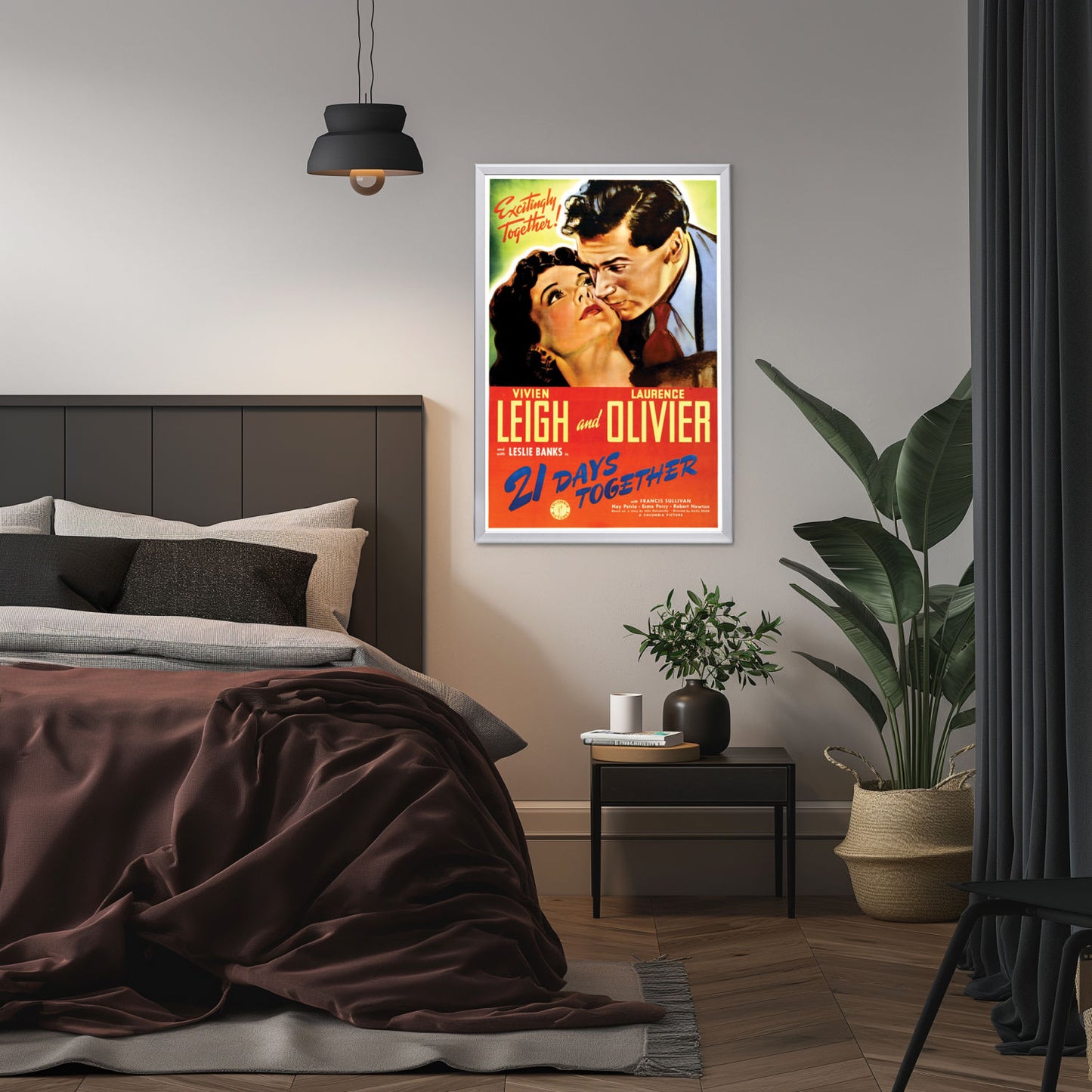 "21 Days Together" (1940) Framed Movie Poster