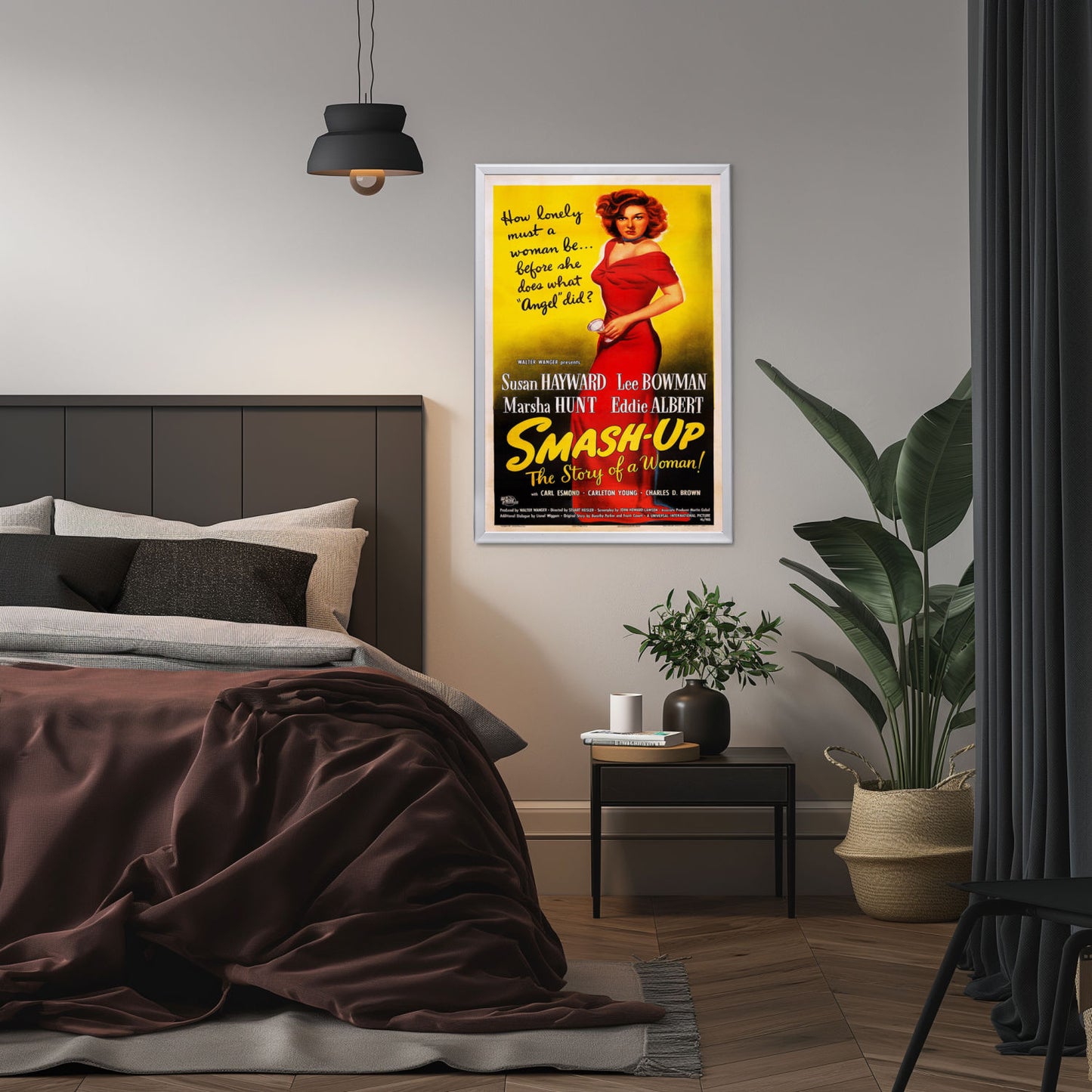 "Smash-Up: The Story Of A Woman" (1947) Framed Movie Poster