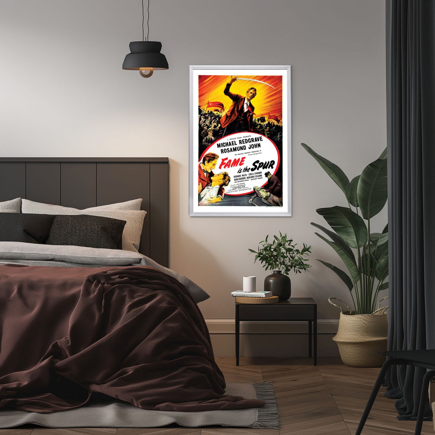 "Fame Is The Spur" (1947) Framed Movie Poster