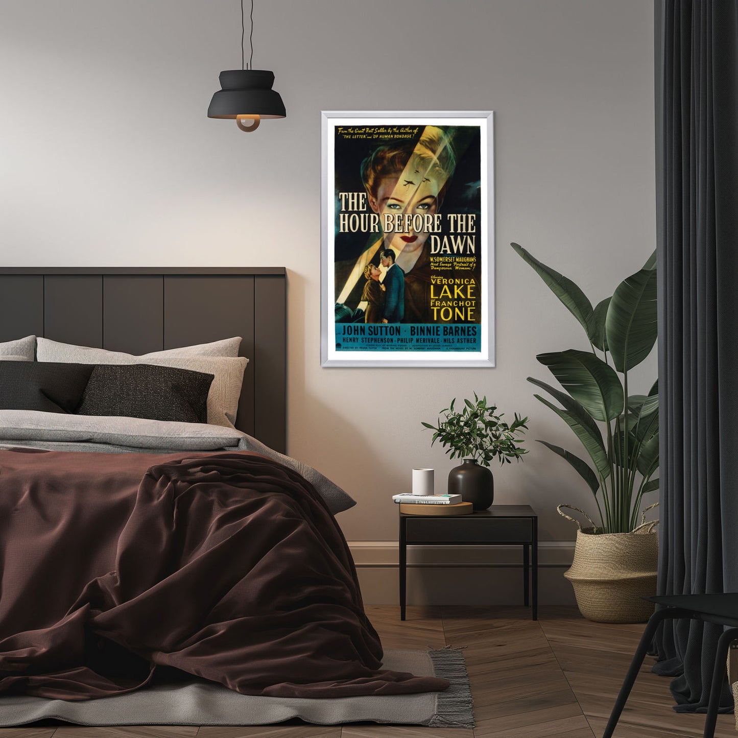 "Hour Before The Dawn" (1944) Framed Movie Poster