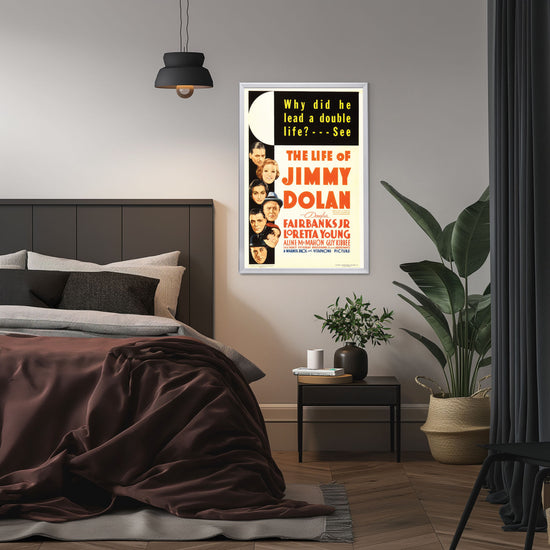 "Life Of Jimmy Dolan" (1933) Framed Movie Poster