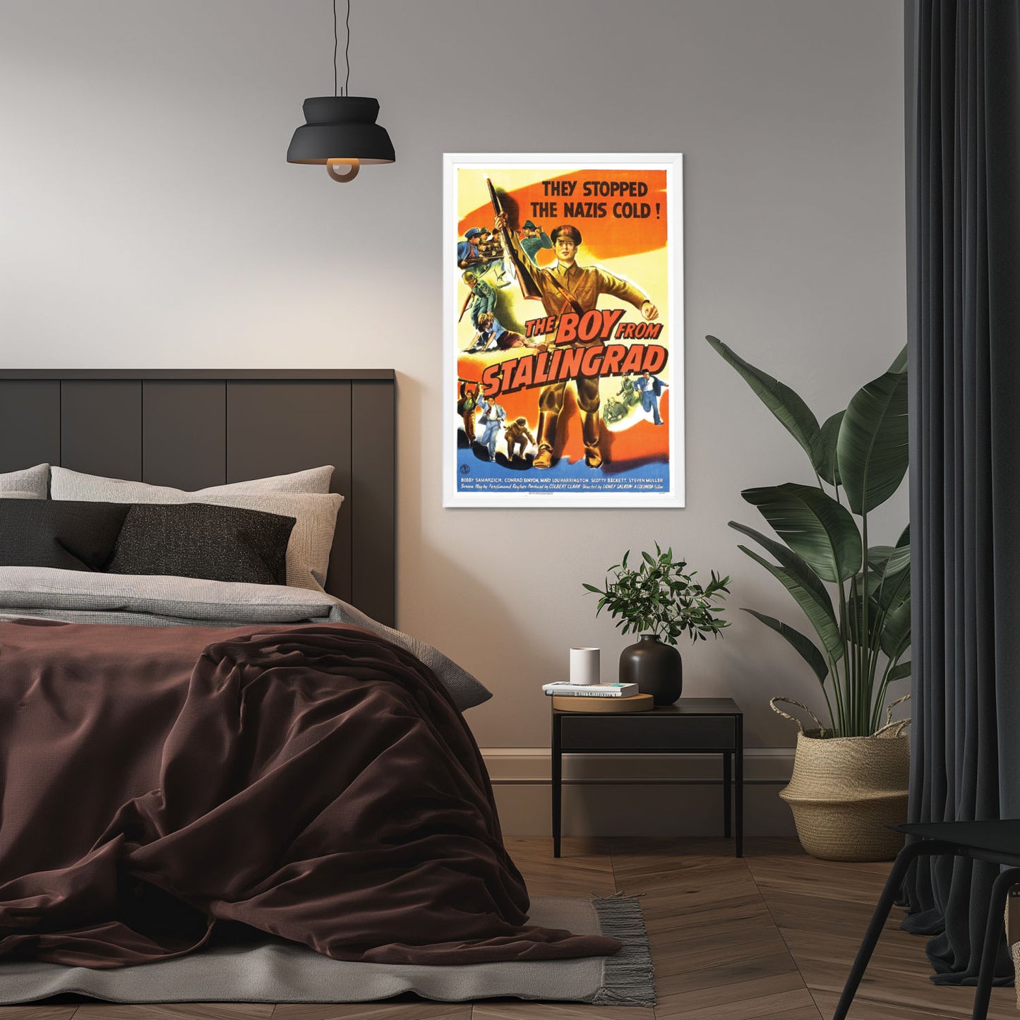 "Boy From Stalingrad" (1943) Framed Movie Poster