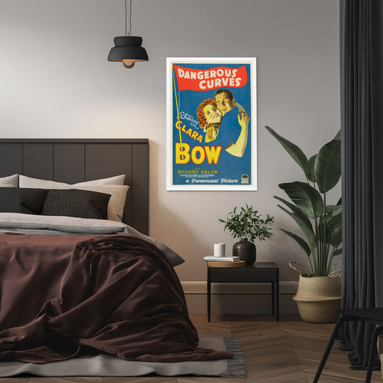 "Dangerous Curves" (1929) Framed Movie Poster