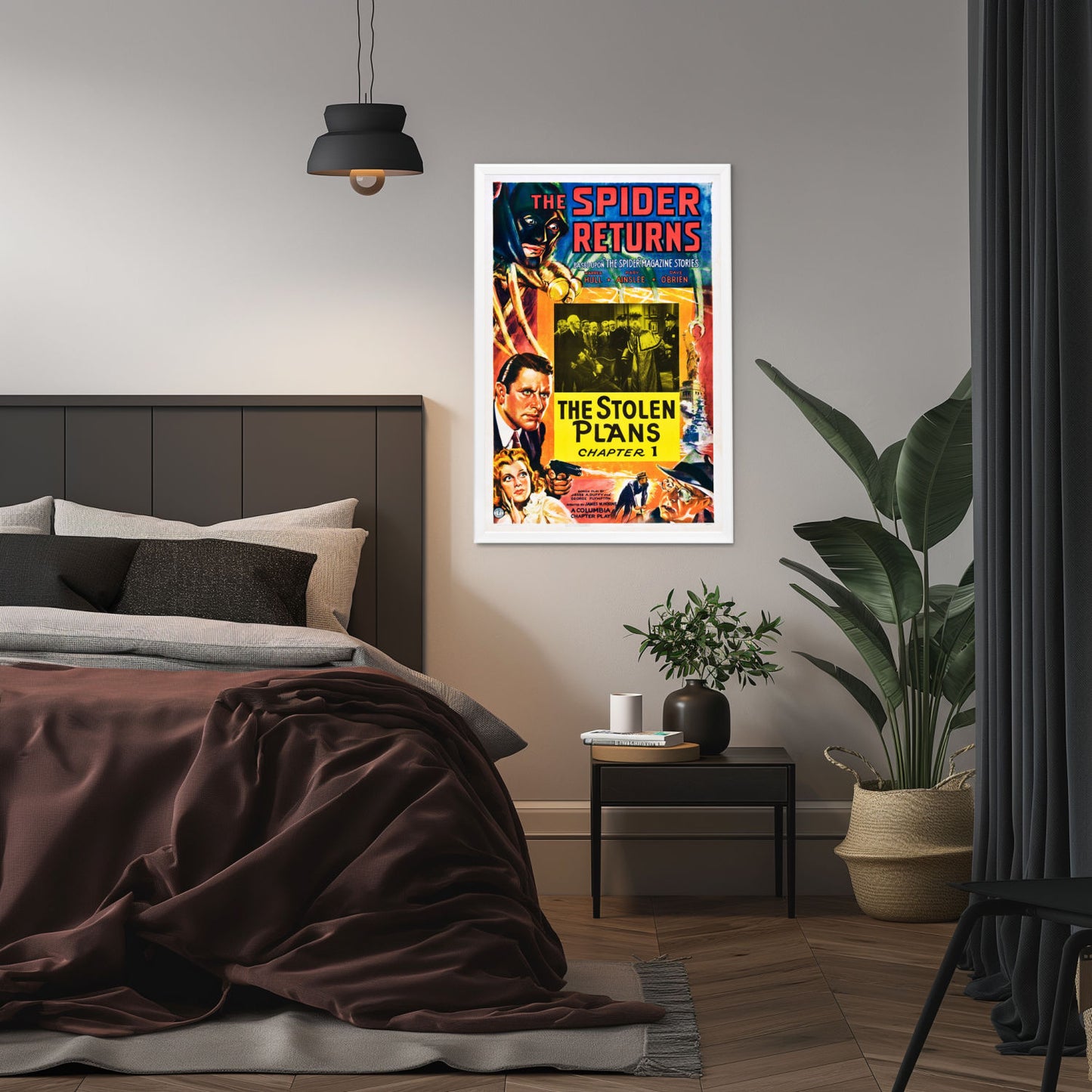 "Spider Returns" (1941) Framed Movie Poster