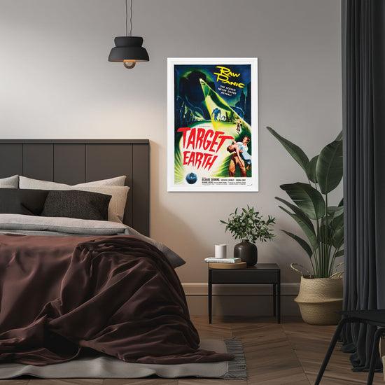 "Target Earth" (1954) Framed Movie Poster