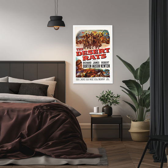 "Desert Rats" (1953) Framed Movie Poster