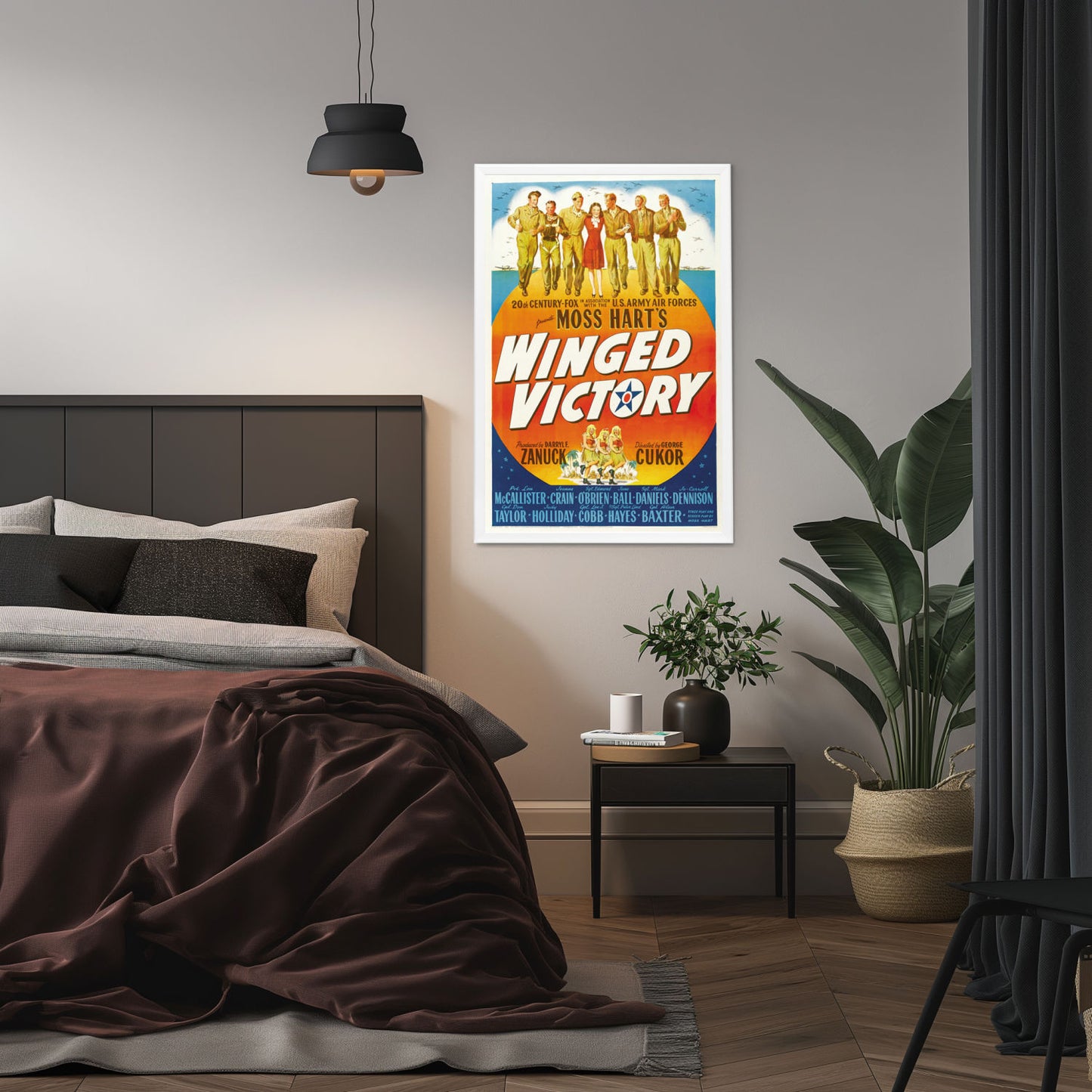 "Winged Victory" (1944) Framed Movie Poster
