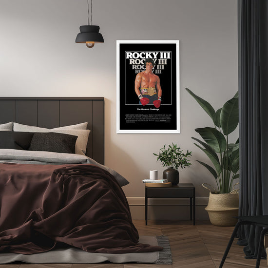 "Rocky III" Framed Movie Poster