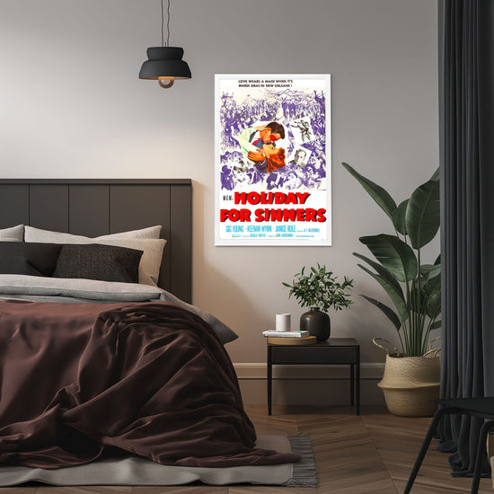 "Holiday For Sinners" (1952) Framed Movie Poster