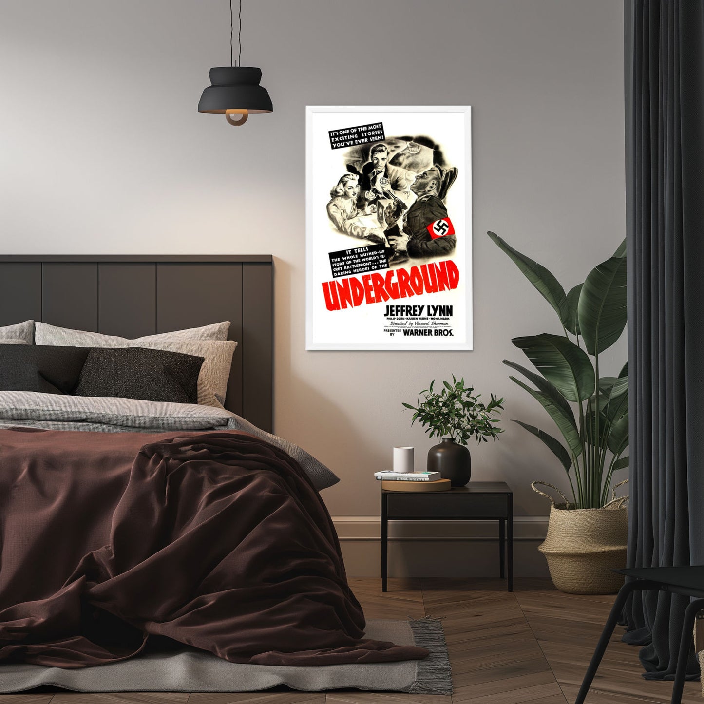 "Underground" (1941) Framed Movie Poster