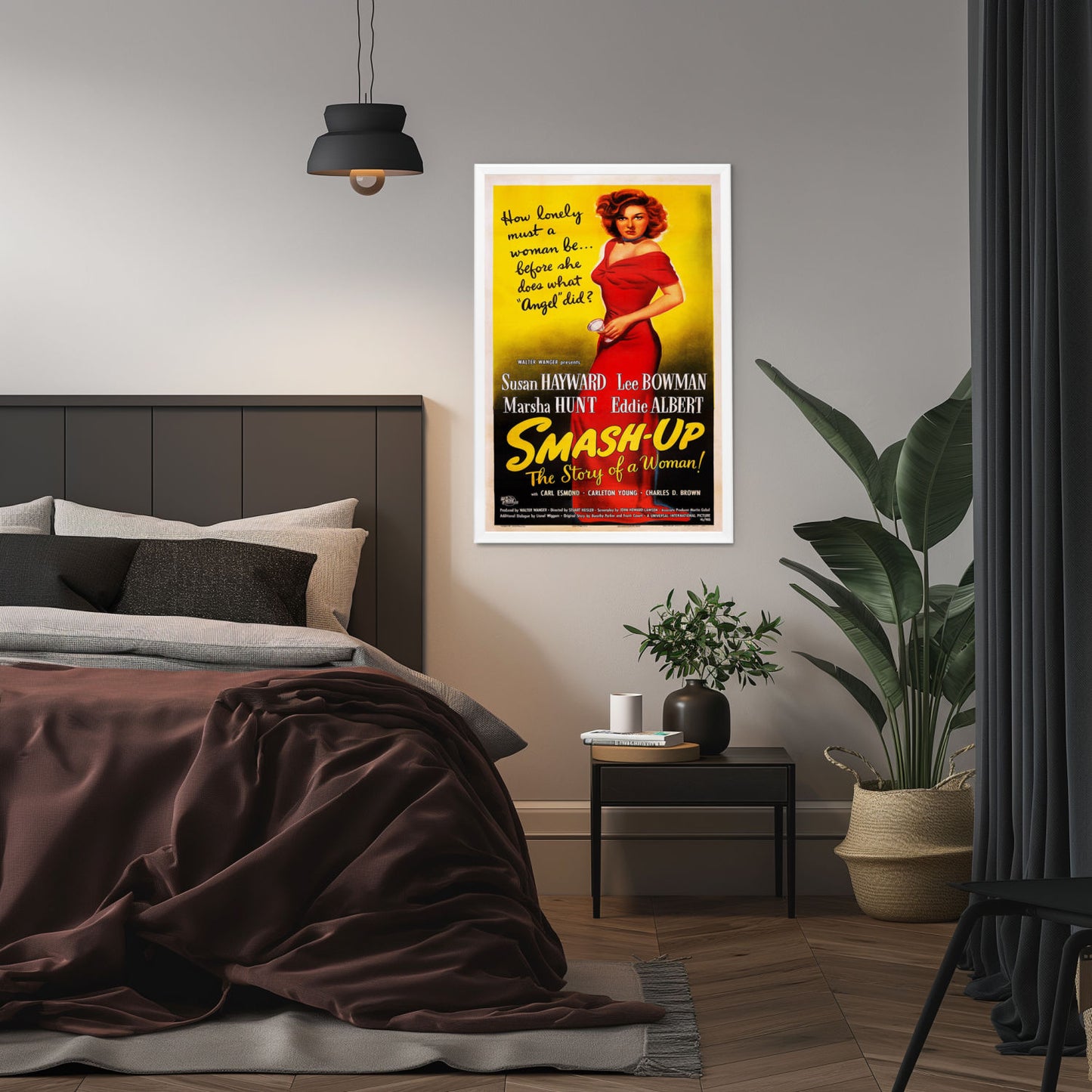 "Smash-Up: The Story Of A Woman" (1947) Framed Movie Poster