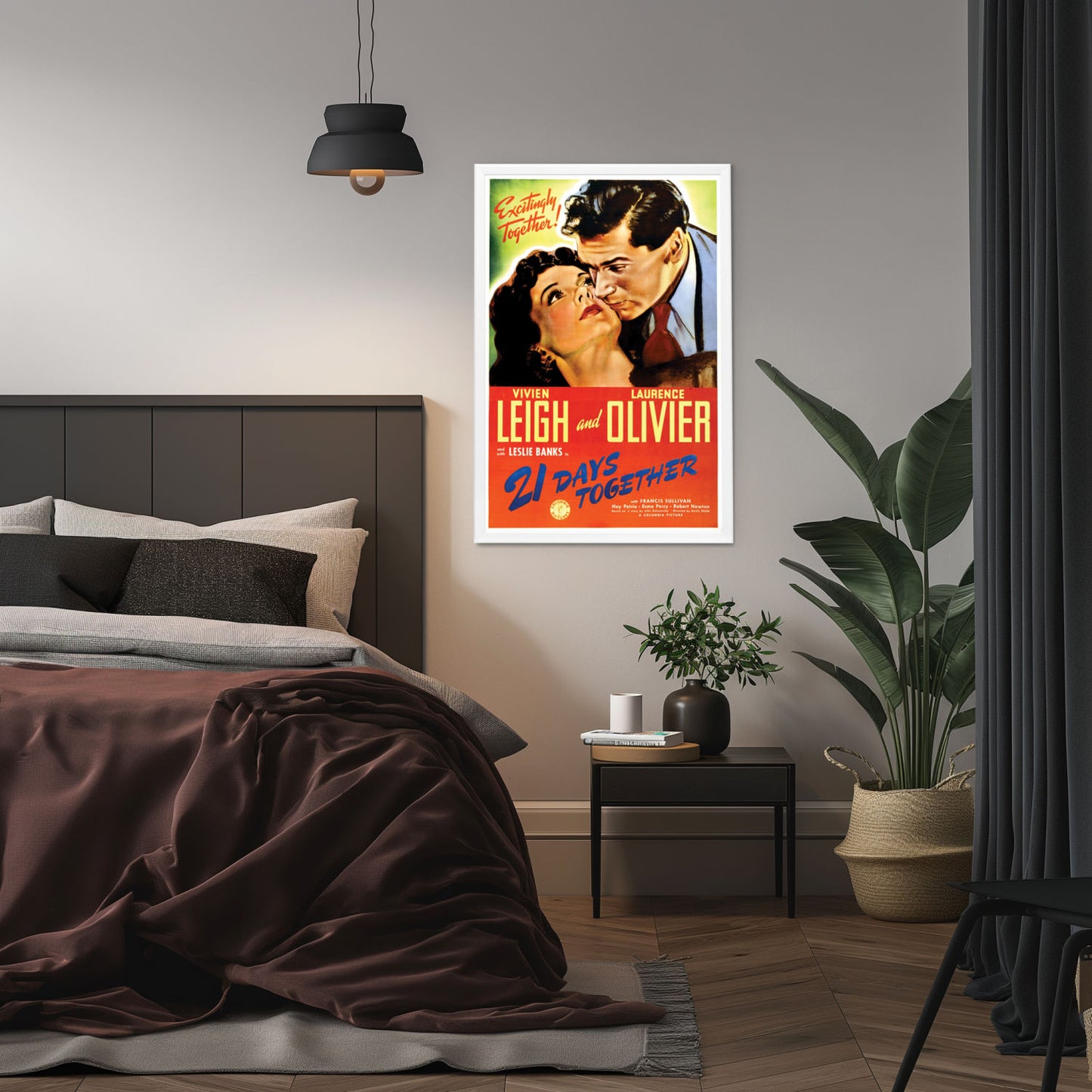 "21 Days Together" (1940) Framed Movie Poster