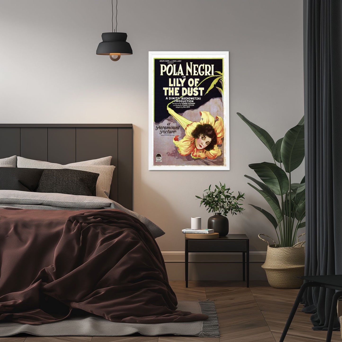 "Lily Of The Dust" (1924) Framed Movie Poster