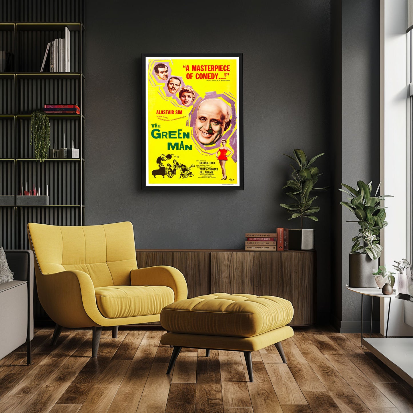 "Green Man" (1950) Framed Movie Poster