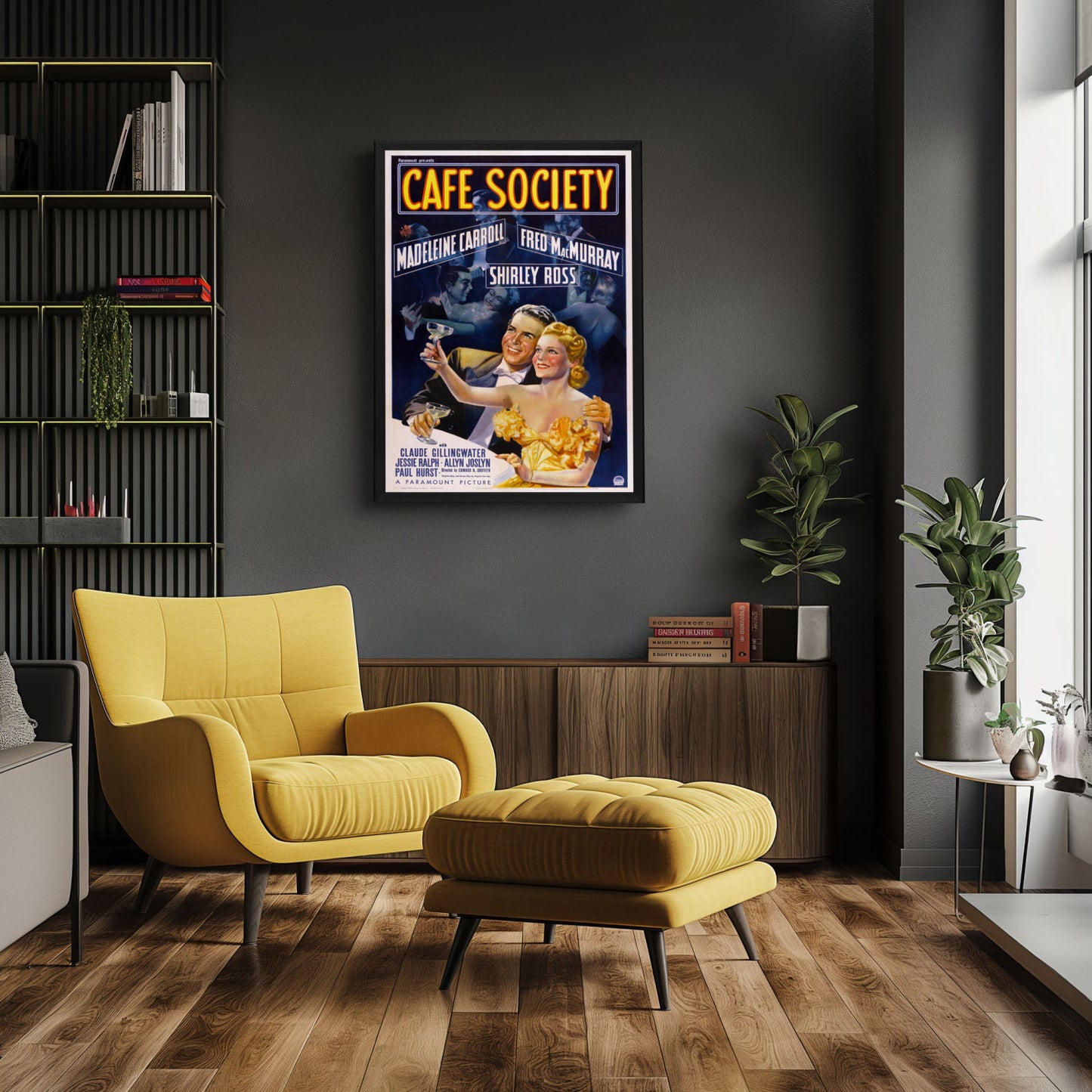 "Cafe Society" (1939) Framed Movie Poster