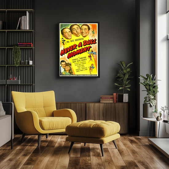 "Never A Dull Moment" (1950) Framed Movie Poster