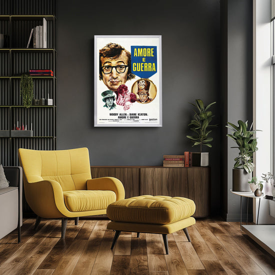 "Love And Death" (1975) Framed Movie Poster