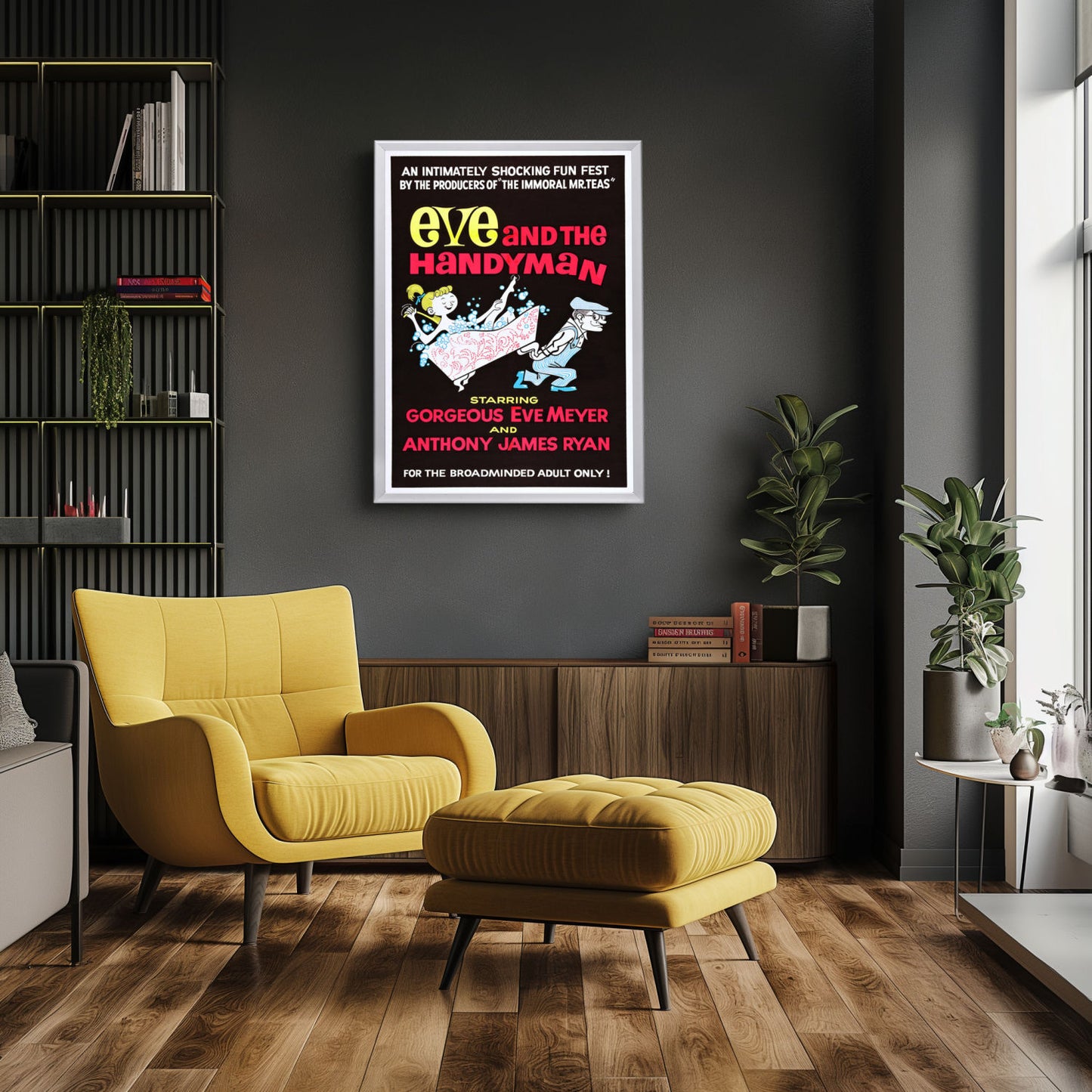 "Eve And The Handyman" (1961) Framed Movie Poster