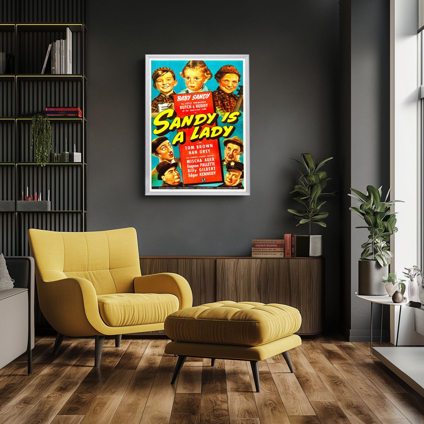 "Sandy Is A Lady" (1940) Framed Movie Poster