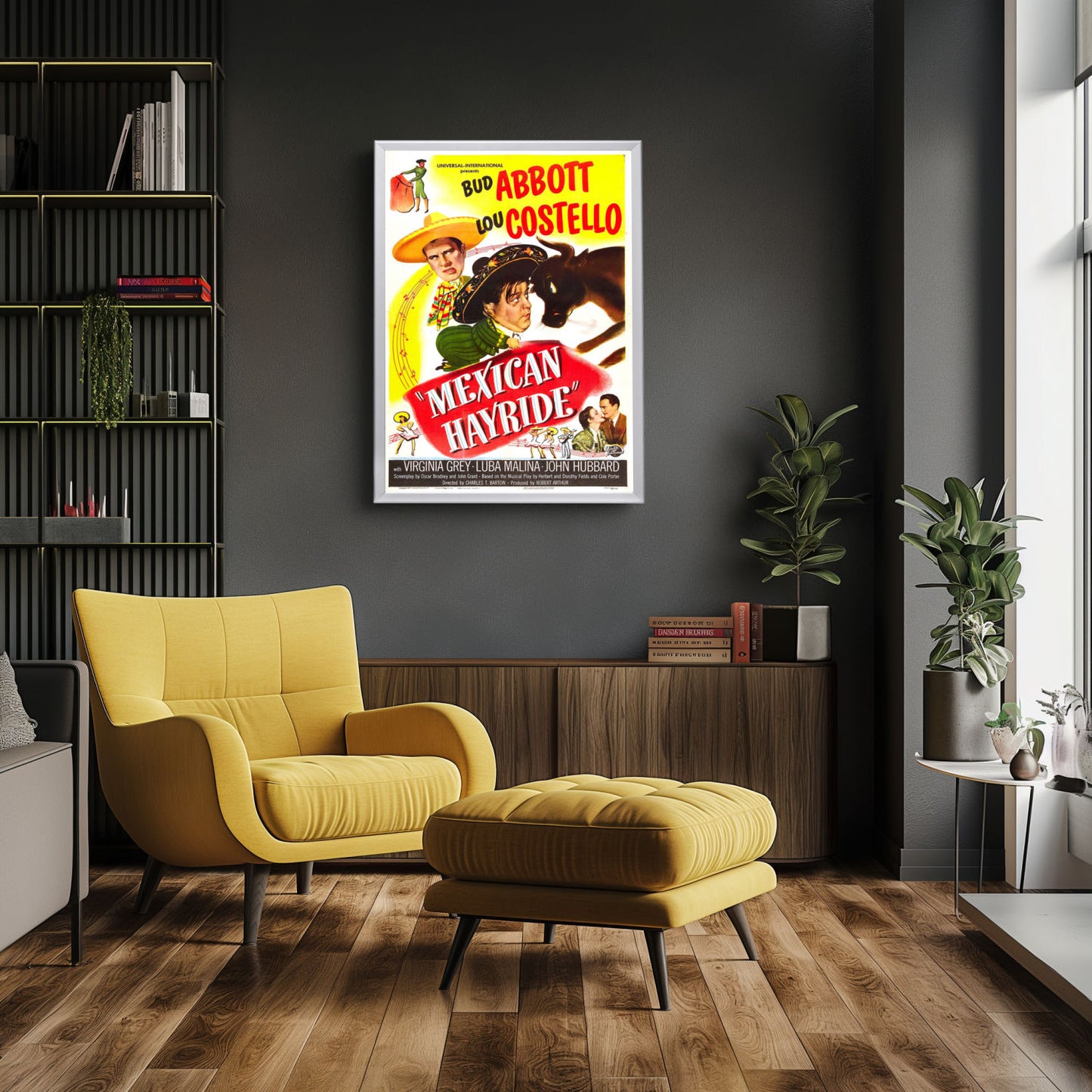 "Mexican Hayride" (1948) Framed Movie Poster
